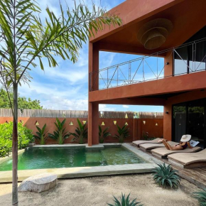 Casa caimán cerca de la playa